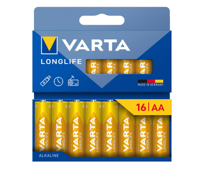 Bateria lub akumulatorek VARTA Longlife AA (16 szt.) 4106101716
